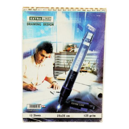 Picture of اسكتش رسم 18 ورقة لون أبيض – اكسترا لاين