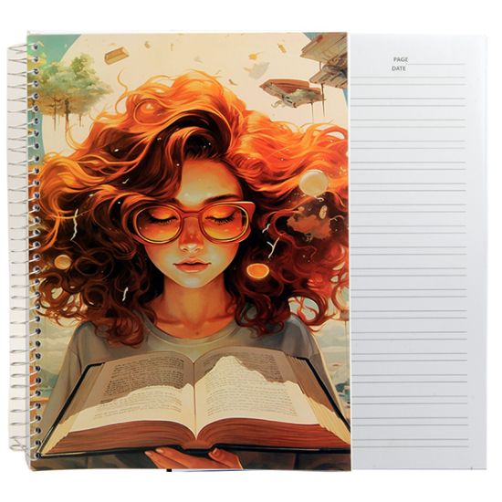 Picture of كشكول جامعي سلك انجليزي 100 ورقة 4A غلاف كوشيه 70 جم – اكسترا لاين