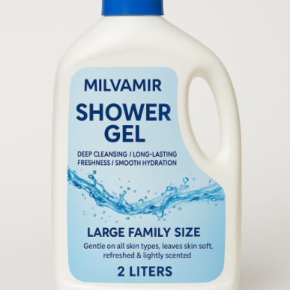 Picture of Shower GEL - Milvamir 2 Liter